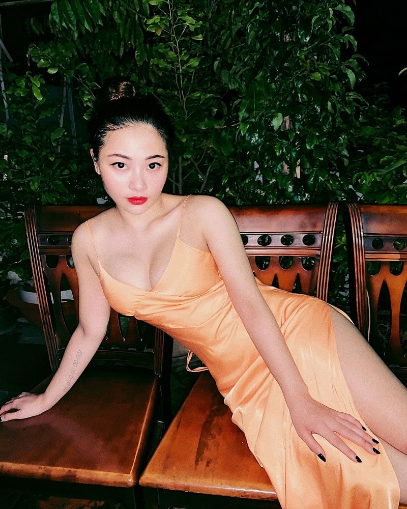 Tổng hợp ảnh những cô gái ngực khủng quyến rũ nhất làng giải trí 5 Gái xinh ngực khủng Thanh Huyền đốt mắt fan