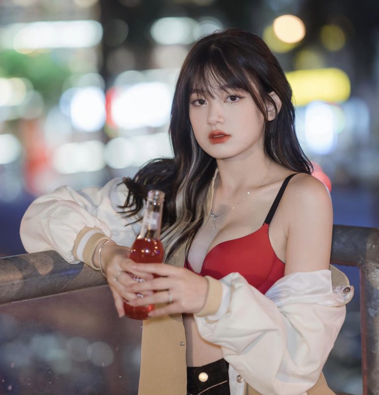 Hot Tiktoker Nguyễn Đan Phương - Full Toe Round - Trắng - Trơn 5 Nguyễn Đan Phương.2