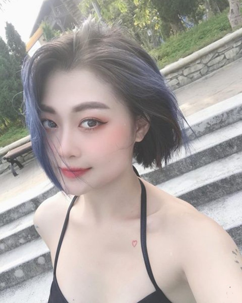 Gái xinh tóc ngắn - mắt long lanh, cá tính và đẹp nóng bỏng 1 Hot girl Hảo Thỏ